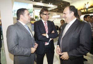 Elías Bendodo, Miguel Sánchez y José Carlos Escribano